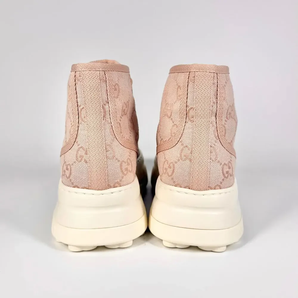 Gucci Canvas GG Supreme High Top Sneaker - Women’s 9.5 - Picture 5 of 8